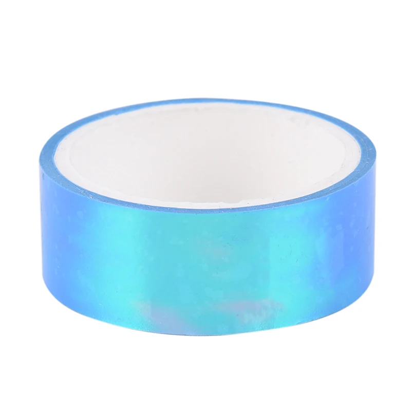 5m Rhythmic Gymnastics Decoration Holographic Prismatic Glitter Tape Hoops Stick Can also Be used in Everyday Life