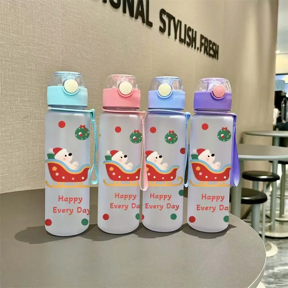 

Чашка для воды объемом 700 мл с милыми рождественскими сани и узорами щенков — стильная праздничная атмосфера, матовая текстура премиум-класса