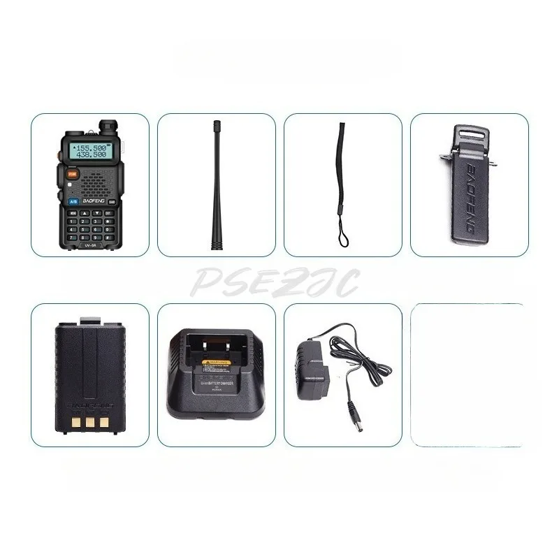 UV5R Dual Band FM Intercom Outdoor Handheld Long-distance Intercom 5W Power