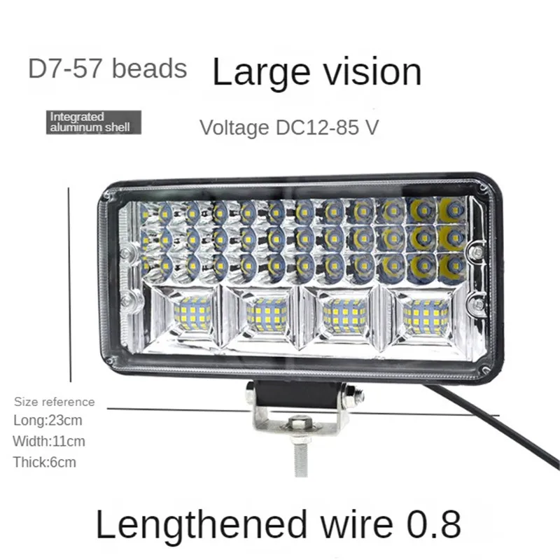 

12-80 В светодиодный рабочий фонарь для грузовика, автомобиля, лодки, трактора 4x4 Atv 3 дюйма, 4 дюйма, 5 дюймов, 7-дюймовые фары
