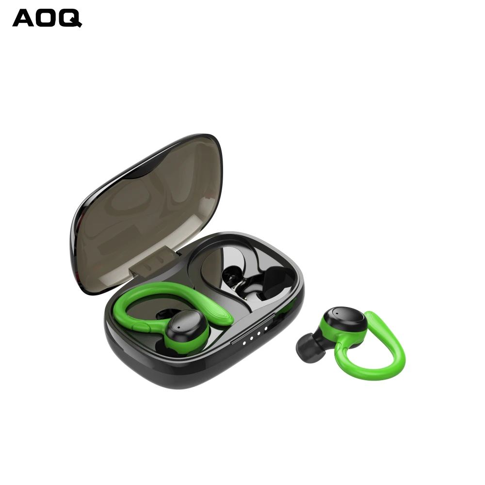 

Ear Hook Earbuds Wireless Bluetooth In-ear Earphone IPX7 Waterproof TWS Sports Headphone Bass Stereo Headset Gaming Auriculares