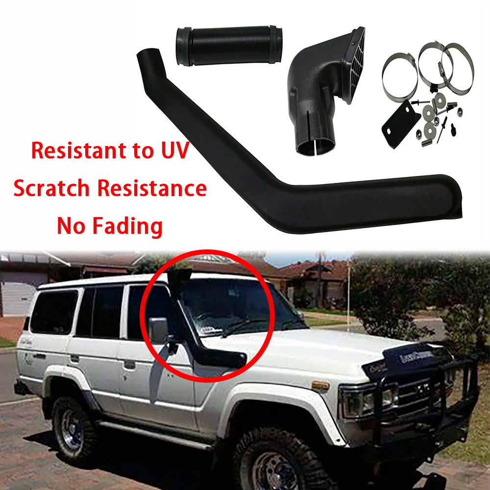 

Off Road 4x4 Car Exterior Accessories Car Snorkel Kit For TOYOTA LAND CRUISER 1980-1989 LC60 Wading Breath Hose Snorkel Kits