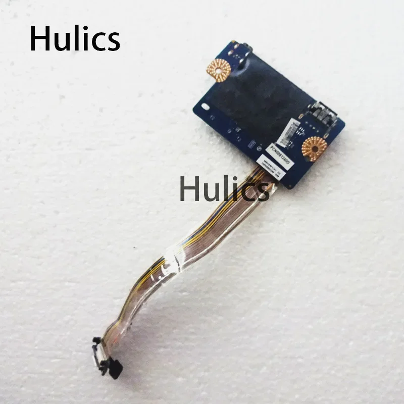 Hulics Used For Dell Studio 17 1747 1745 1749 Card Reader USB Port Board & Cable LS-5155P A09904 0NAT01