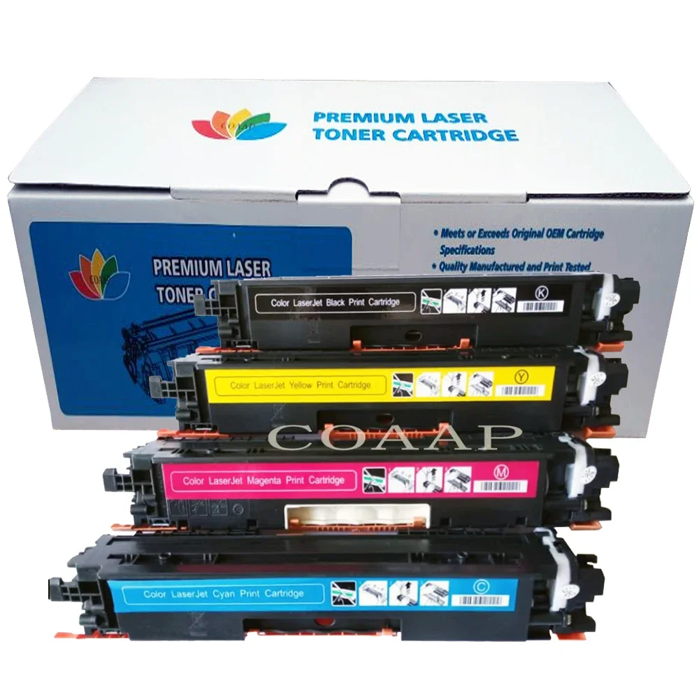 Cartuccia toner compatibile CF350A CF353A CE310A per stampante HP Color LaserJet pro M176n M176 M177fw M177 CP1021 CP1022