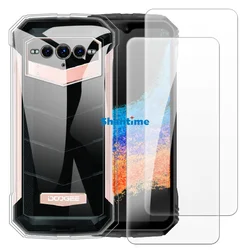 Soft Case + 2 Pack Tempered Glass Screen Protectors for Doogee V Max Plus Full-Body Protection