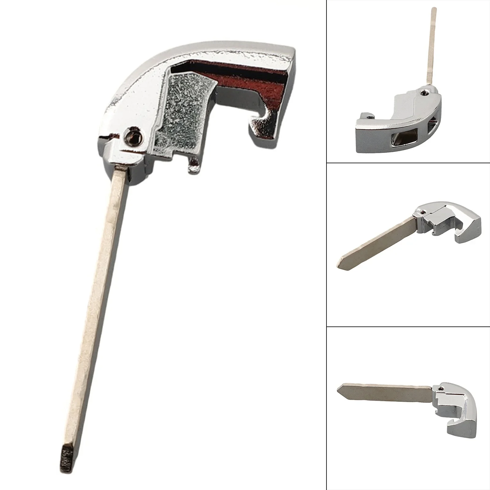 Car Key Blade Uncut Insert Emergency Key Blade Blank Insert Replacement Accessory For Honda For CR-V Civic For Accord 2022-2023