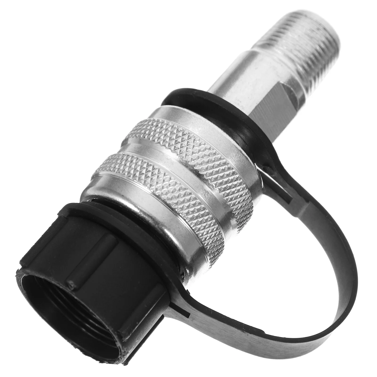 

Hydraulic Quick Connector Dust Cap Coupling Couplers Accessory Change Through Disconnect 3/8 Inch Female Carbon Steel