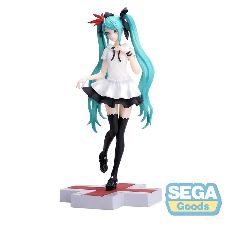 Original SEGA Hatsune Miku Figure Luminasta VOCALOID Project Diva Mega 39's Model 18Cm Anime Figurine Toys for Girls Gift