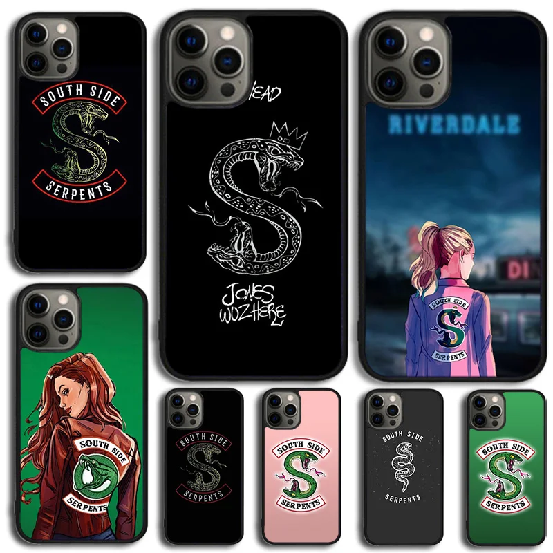 Riverdale South Side Serpents Phone Case For Samsung Galaxy S10 S22 S23 S24 Note 10 20 Lite S20 Plus S21 Ultra Back Cover