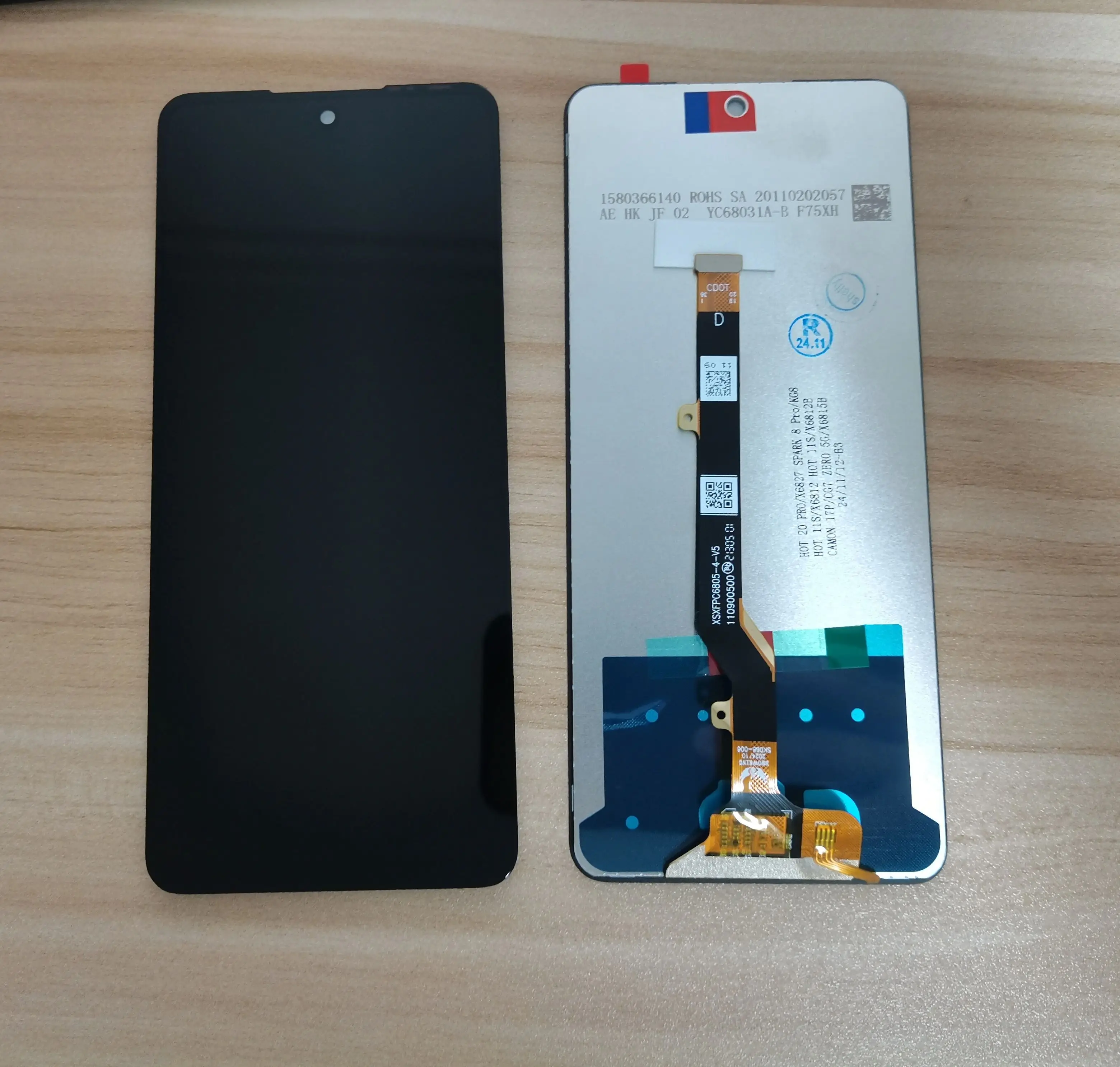 Teste para tecno camon 19 neo display lcd tela de toque digitador assembléia para tecno camon 19 neo lcd substituição reparação