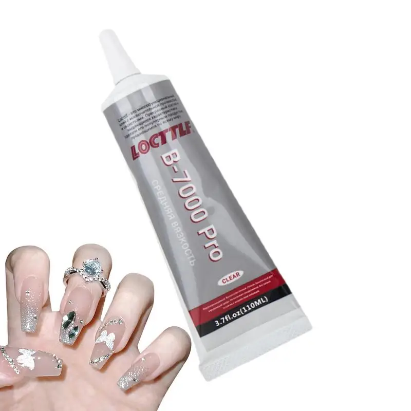 กาว B7000กันน้ำจืดชนิดเม็ดกาวอเนกประสงค์สำหรับงานฝีมือเครื่องประดับแก้วไรน์สโตนรองเท้าโทรศัพท์มือถือของเล่น