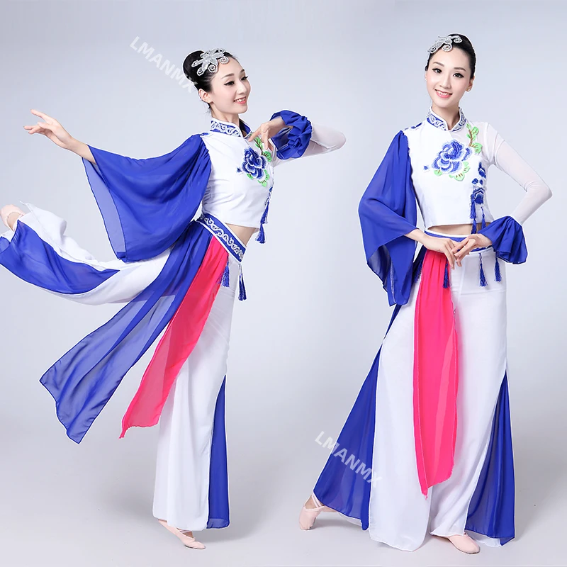 traditional chinese folk dance costume for woman dance costumes kids costume yangko girl children women yangge clothing ancient