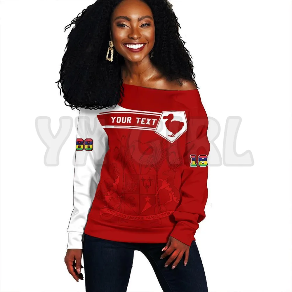 YX GIRL Custom You Text Greek Life 3D Printed Novelty Women Casual Long Sleeve Sweater Pullover