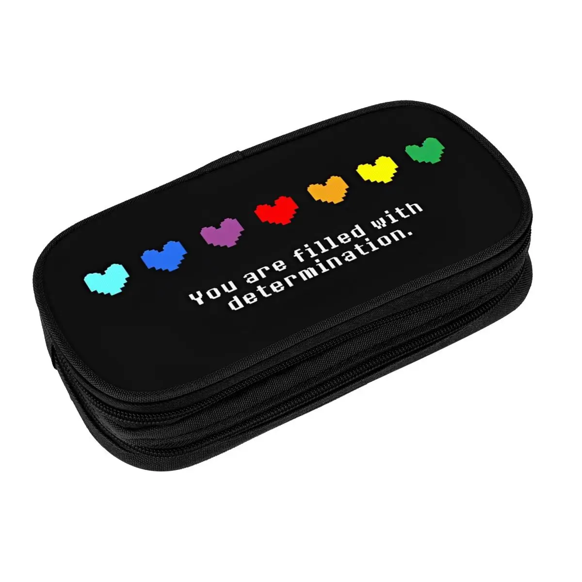 You Are Filled With Determination Undertale Pencil Case School Pencil Cases Boy Girl College Pencil Pouch School Stationery