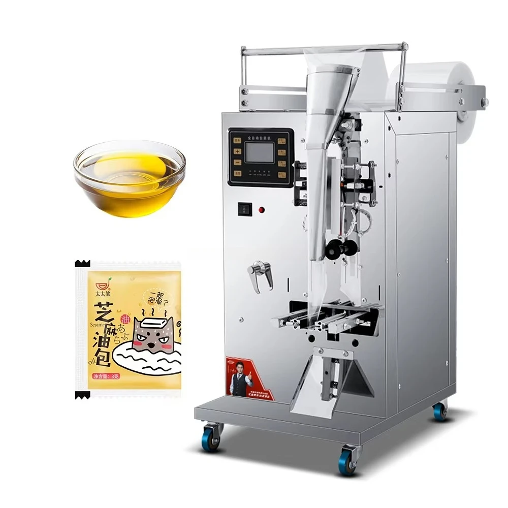 Sunflower Edible Oil Wine Bag Juces Packing Machine Palm Olive Oil Plastic Bag Packaging Machine for Automatic Oil