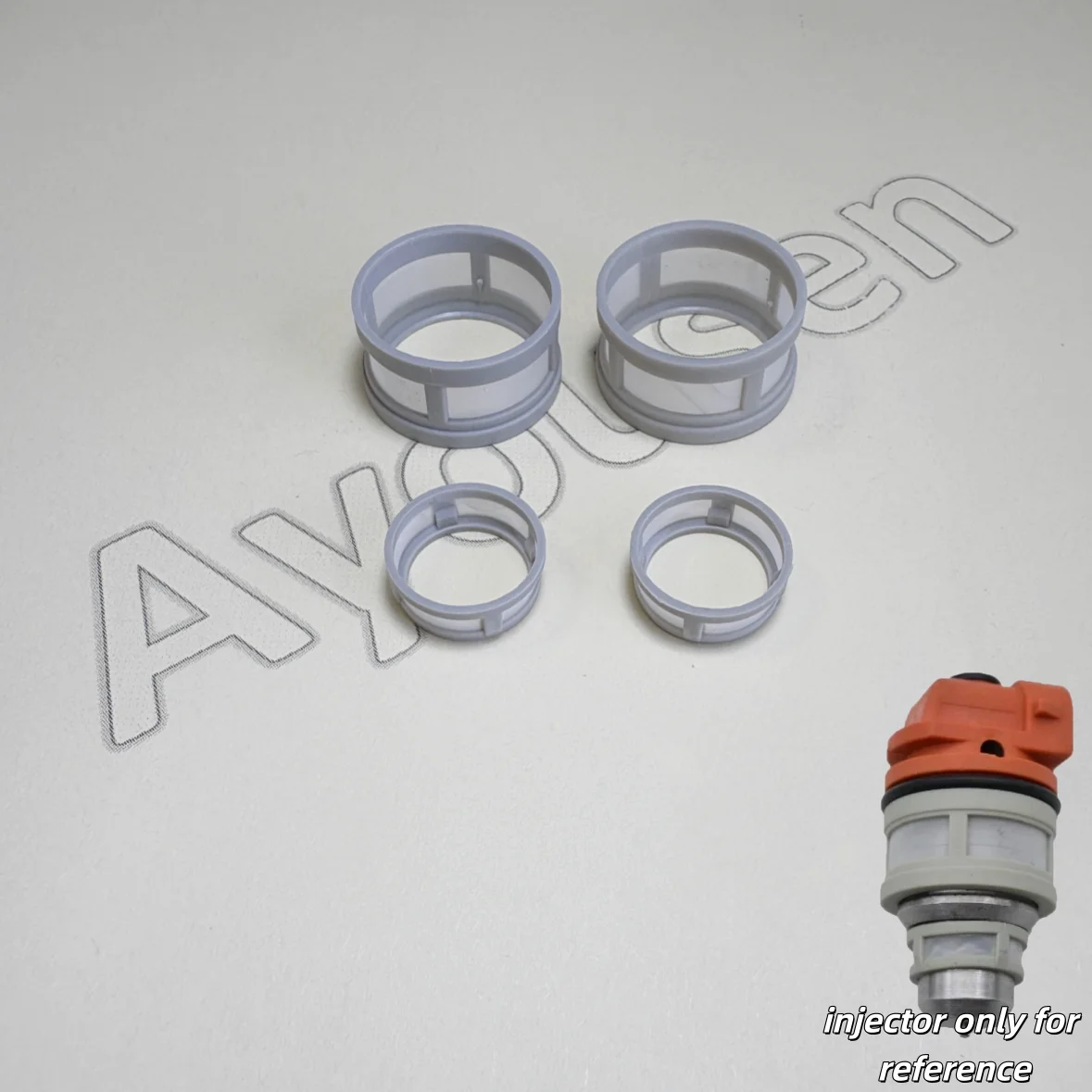 Filtro Lateral del Inyector de Combustible para Fiat Punto VW Gol Lancia Y 1.0 1.1 1.2 iwm52300 Kits de Reparación (AY-F1101+1102)