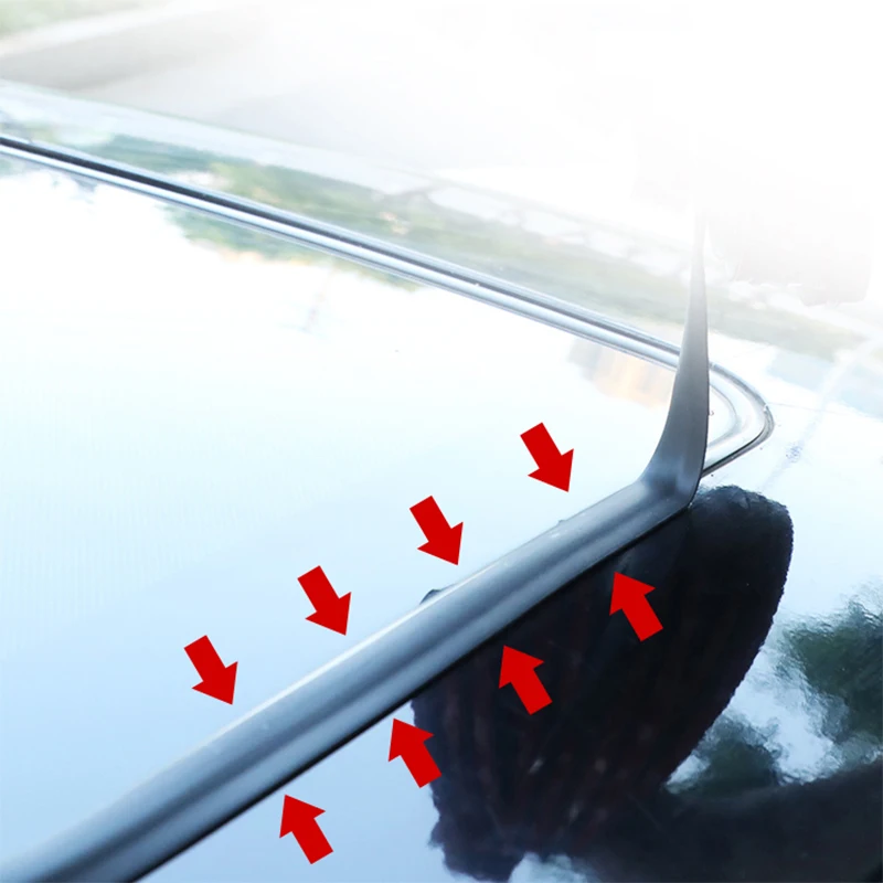 

Car Door Seal Strips Auto Seal Protector Sticker Window Edge Windshield Roof Sealing Strip Noise Insulation Stickers Accessories