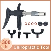 Pistola ajuste quiropráctico 4 cabezales