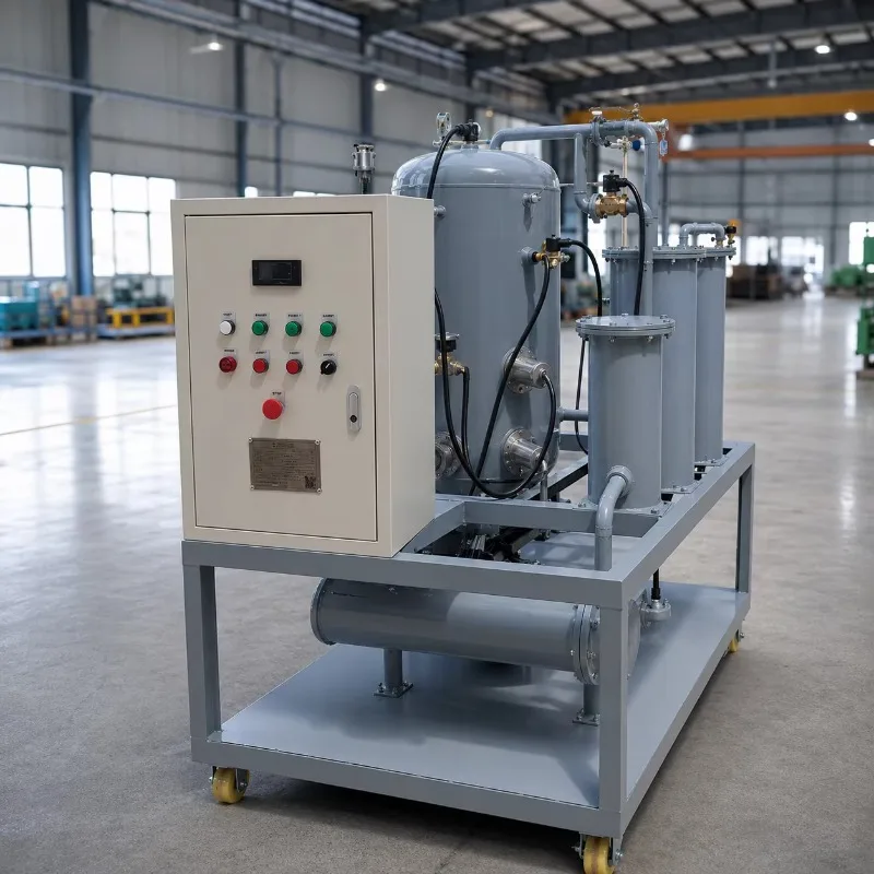 Online Oil Purification System Featuring Lubricating Oil Purifier Machine with Moisture Below 50PPM
