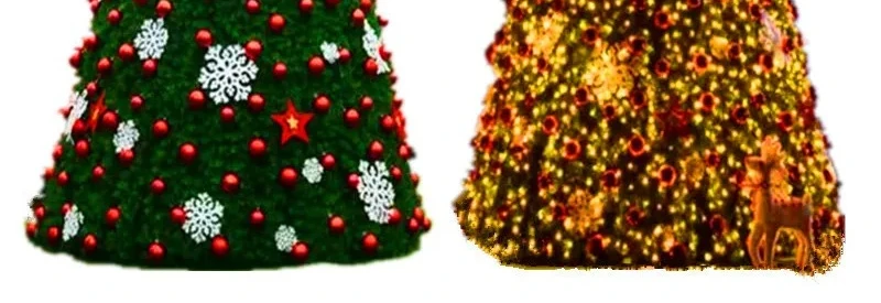 

A53 Christmas tree Large 5/6/7/8/9/10/11/12m Christmas reinforced steel frame decorative tree