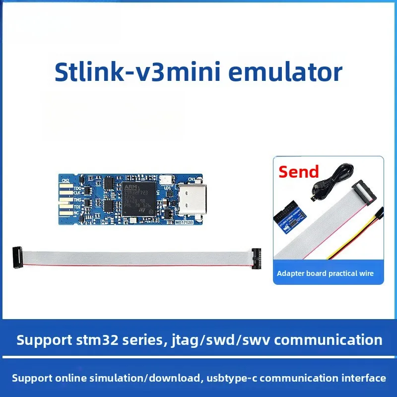 

STM32 Full - Series Adaptable STLINK - V3MINIE Emulator Online Debugging and Downloader