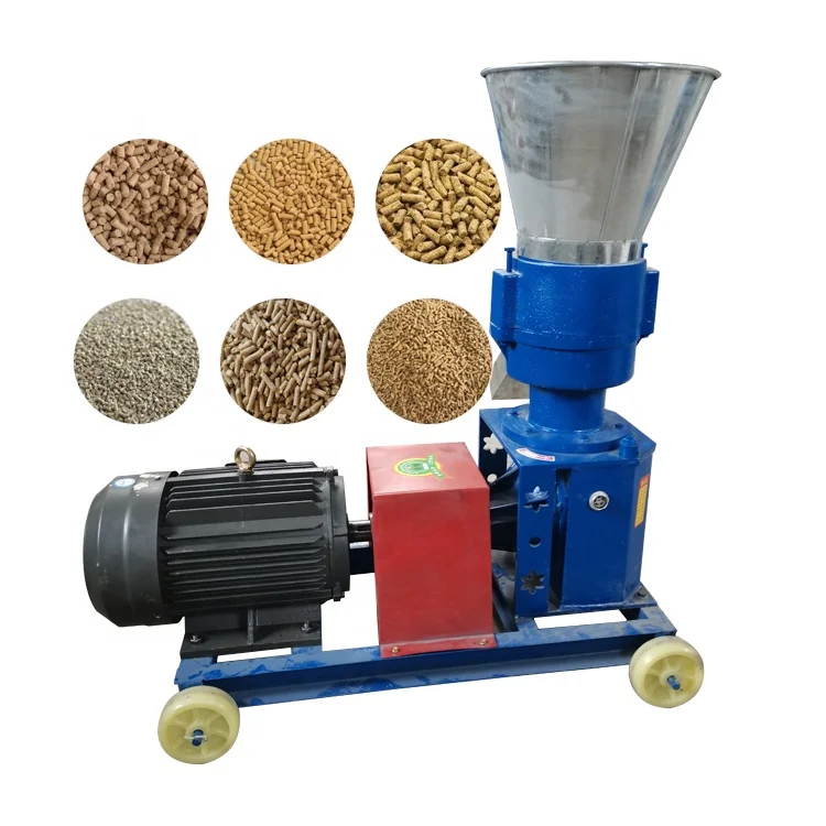 poultry farm corn cow horse feed extruder and pellet machine insect pellets mini feed pellet mill