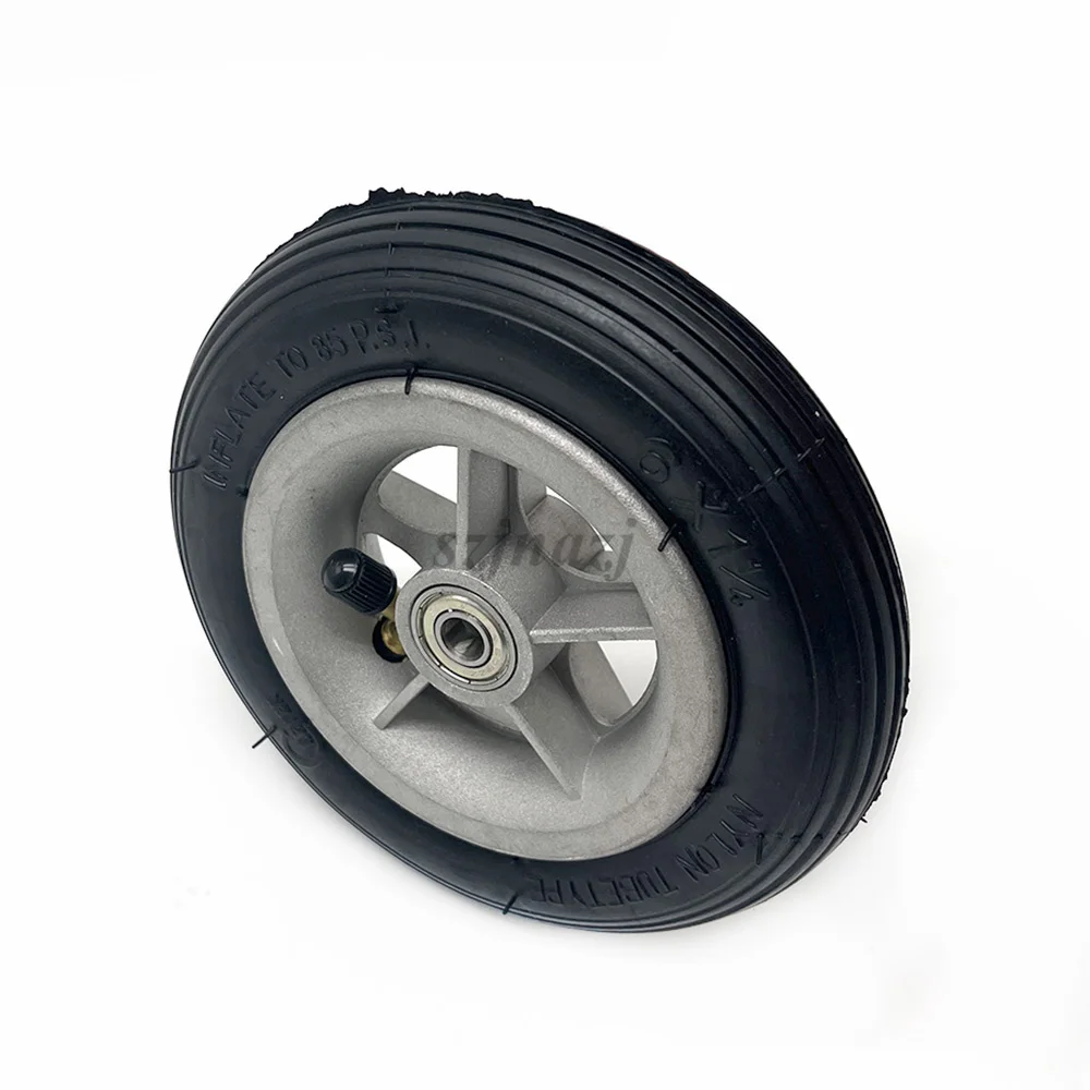 6 Inch 6x1 1/4 Pneumatic Wheel for Mini Electric Scooter Skateboard 6X1 1/4 Inner Tube Outer Tire