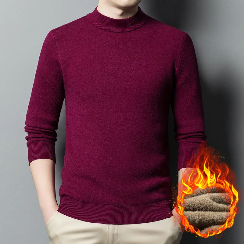 Vintage Sweater Knitted Sweater Autumn Male Pullover Men's Streetwear Casual Knit Men's Jumpers Spring Sweat-shirt Men Clothing