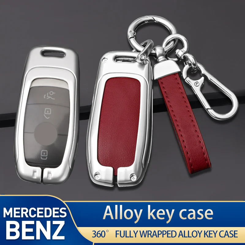 Car keycase suitable for Mercedes Benz 2020 21 22 23 24 GLB accessory keychain, high-quality keychain, new metal