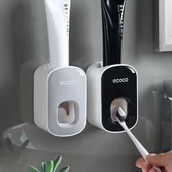 Bathroom Accessories Set Automatic Toothpaste Dispenser Toothpaste Squeezer Wall Mount Toothpaste Holder Tooth Paste Squeezer