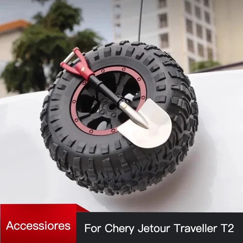 

Trunk Off-road Small Tire Trim Parts Suitable for cherry Jetour Traveller T2 2023 2024 Jetour T2 Mini Tire Decorative Body Trim