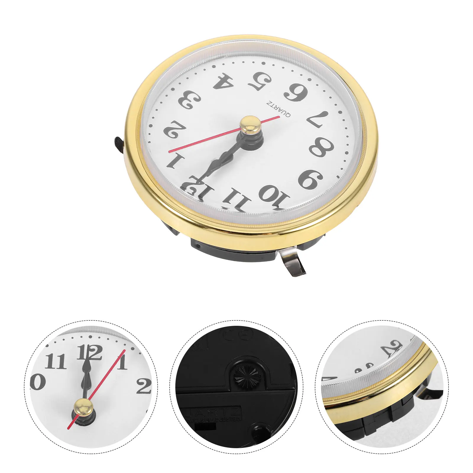 

M2188 Clock Head 65MM Round Quartz Movement Silent DIY Replacement Insert for Home Decor Wall Parts Accessories