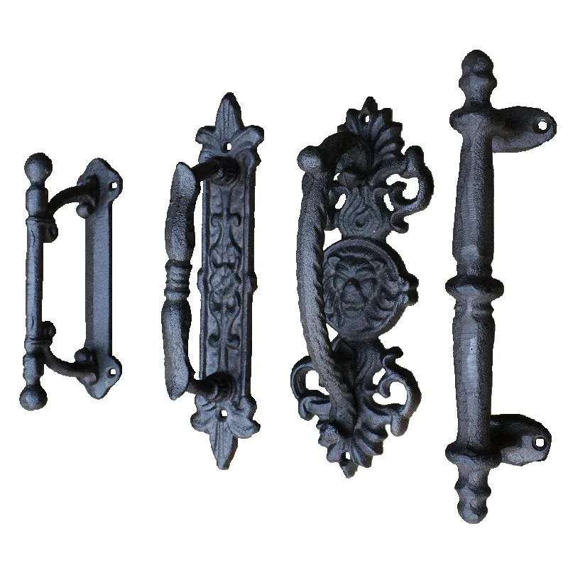 European-Style Retro Atmospheric Garden Garden Cast Iron Craft Door Handle