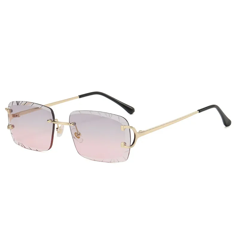 Modische quadratische Sonnenbrille Retro Damen und Herren Retro UV400 Reise kleine quadratische Sonnenbrille – Detail 9