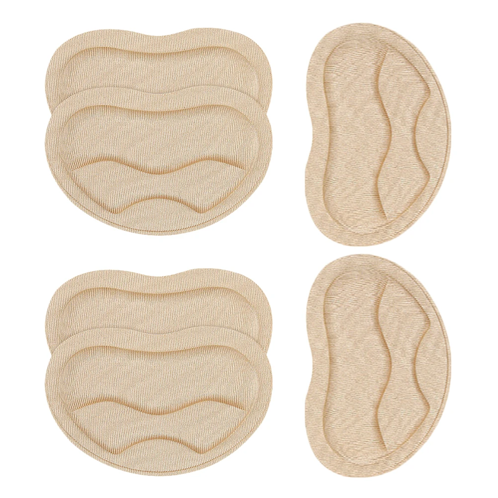 

3 Pcs Heart Shaped Heel Protectors Breathable Comfort Shoe Heel Grips Cushions For Women High Heels Casual Shoes Anti Chafing