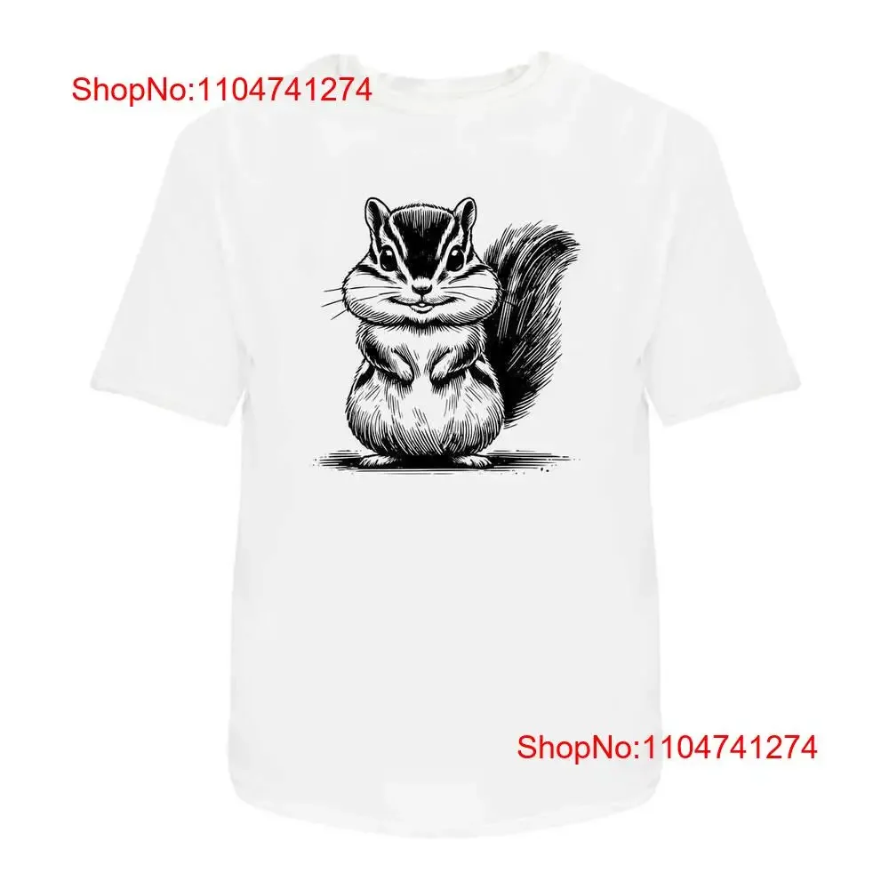 'Happy Baby Chipmunk'  Cotton T Shirt TA051648 vintage Washed designer clothes streetwear Unisex Casual Stretched fashion