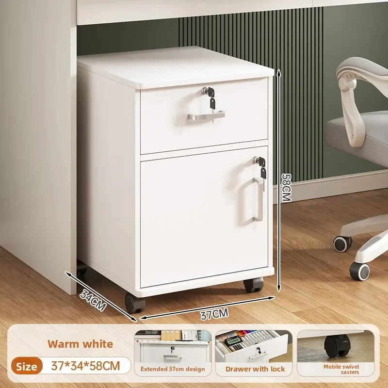 Organizer Home Office Filing Cabinet Office Cabinet Chest of Drawers Desk Side Drawer Storage Cabinet Space Saving A4 File