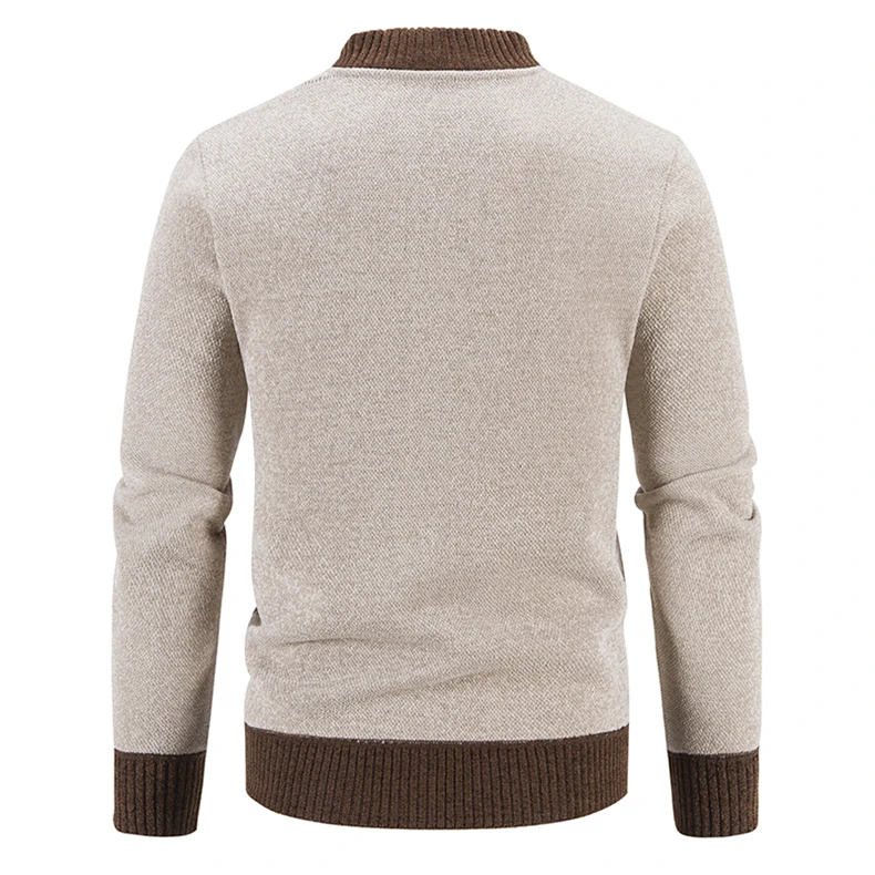 Herbst Winter Neue Stricken Pullover Jacken männer Koreanische Baseball Jumper Kalten Bluse Streetwear Y2K Sweatshirts Männlichen Graben Mantel – Detail 4