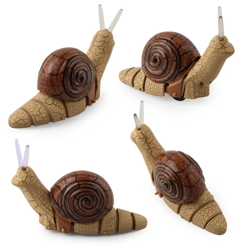 Simulação engraçada Brinquedos Engraçados, Little Snail with Light, Crianças brincam de casa, Controle Remoto, Cognição Biológica, Brinquedos Educativos