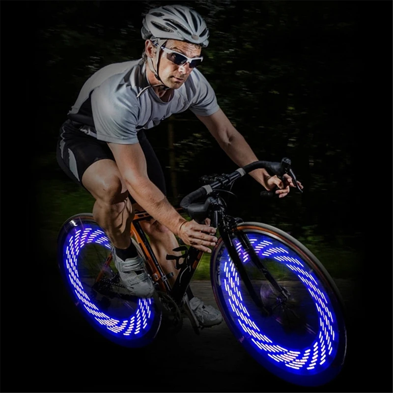

32 Patterns Cool Leds Colorful Rainbow Bike Spoke Lamp Safety Night Cycling Lighting Bicycle Wheel Light Signal