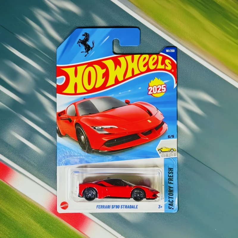 

Hot Wheels 25k Alloy Car Model F40 Sf90 High-Quality Simulation Toy for Children Birthday Gift Genuine Stock Play Vehicle