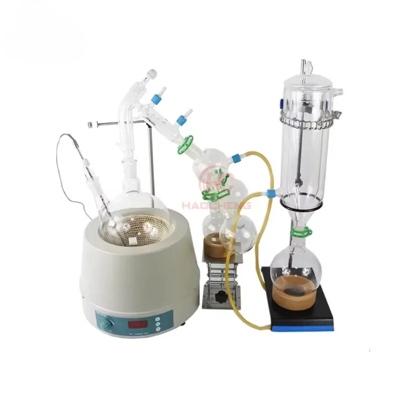 2L Lab Equipment Short Path Distillation Vacuum Distillation HSP-2 Distillation Device