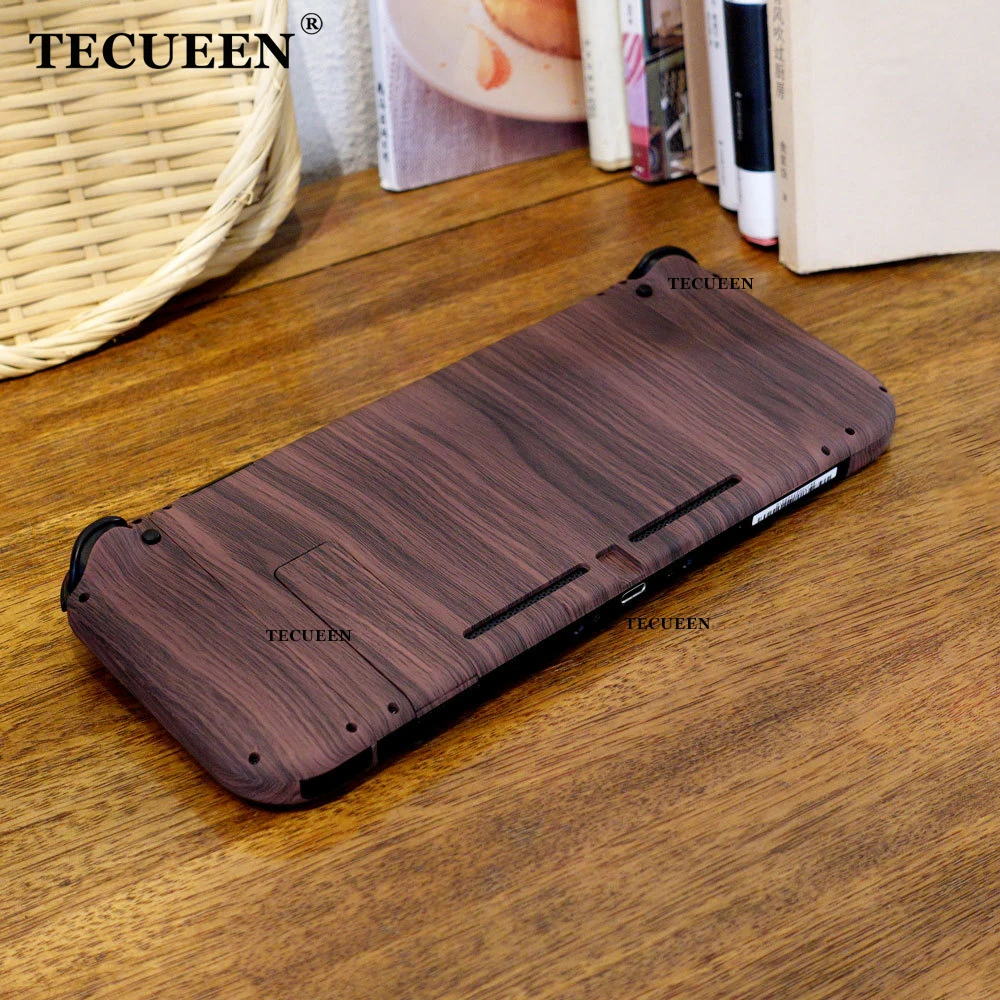 For Nintendo Switch Console Controller Replacement Shell Wood Grain Plastic Case Joy-Con Housing DIY Repair Parts Accessories