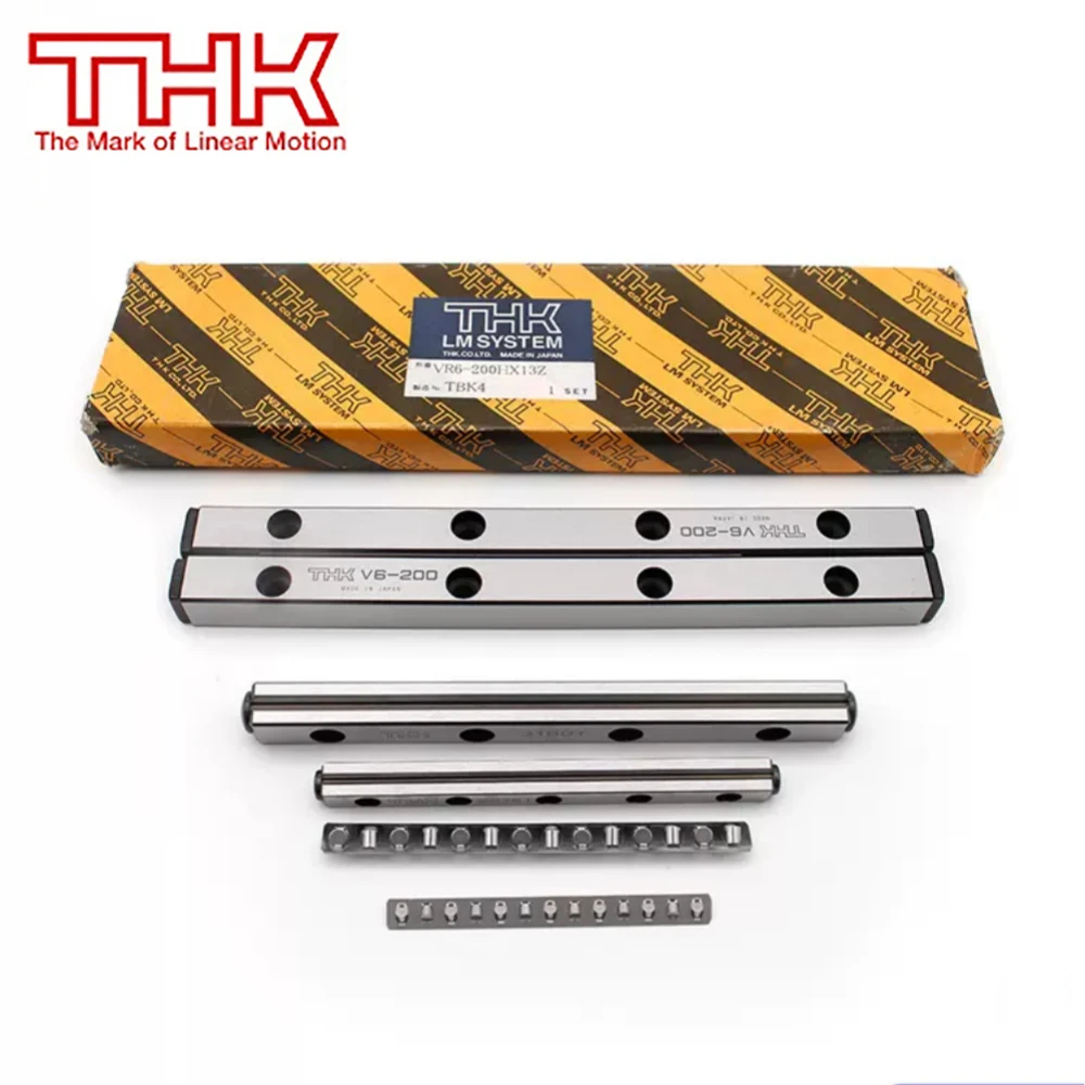 THK Cross Roller Guide Rails VR9 VR9-200x10Z VR9-300x15Z Slider Motion Control used Automation Equipment Measuring Instruments