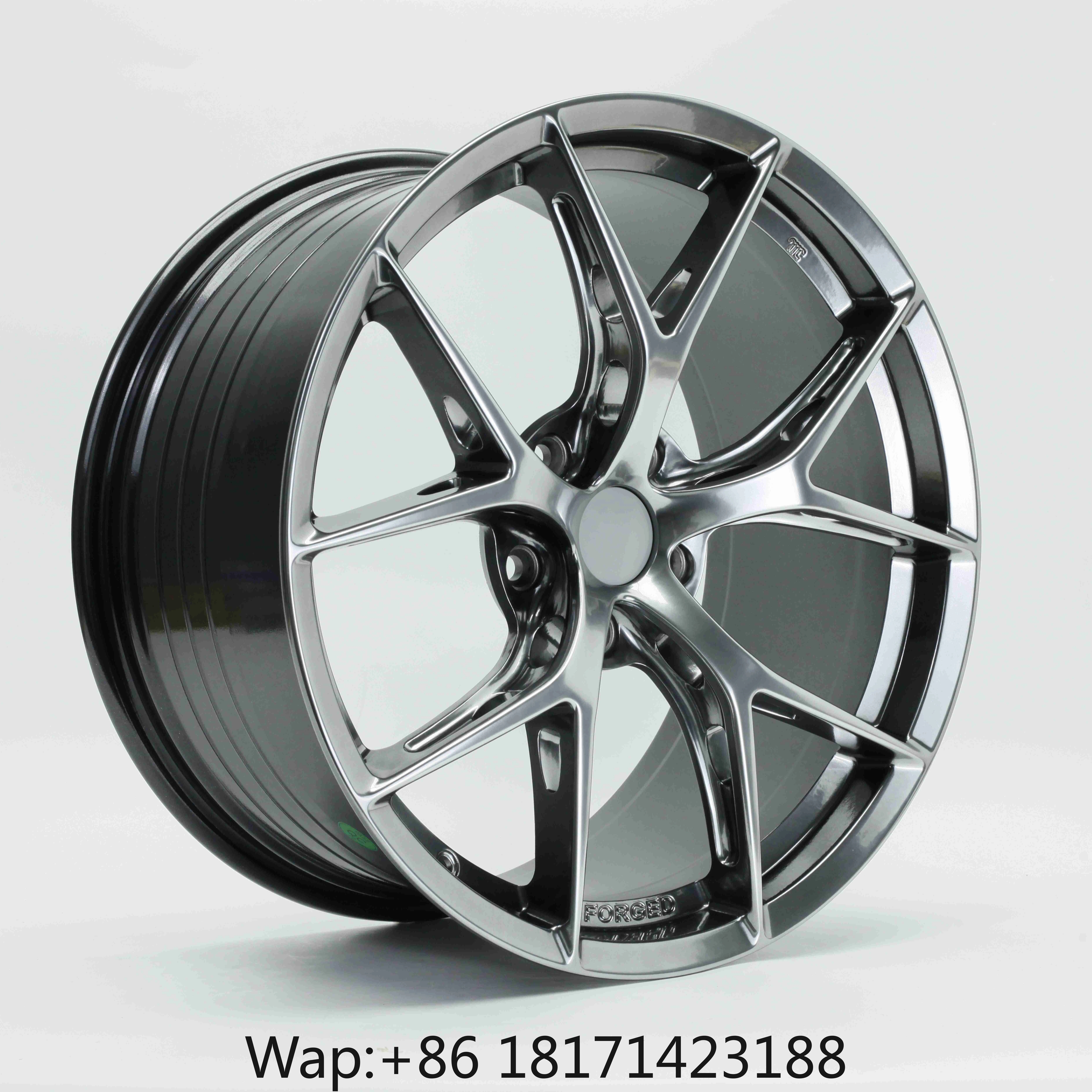 【Hot】Fi-R Hot Sale 5x112 5x120 Wheels Forged 18 19 20 Inch Flow Forming Wheels Monoblock Car Wheel Rim for Ford for Audi for BMW
