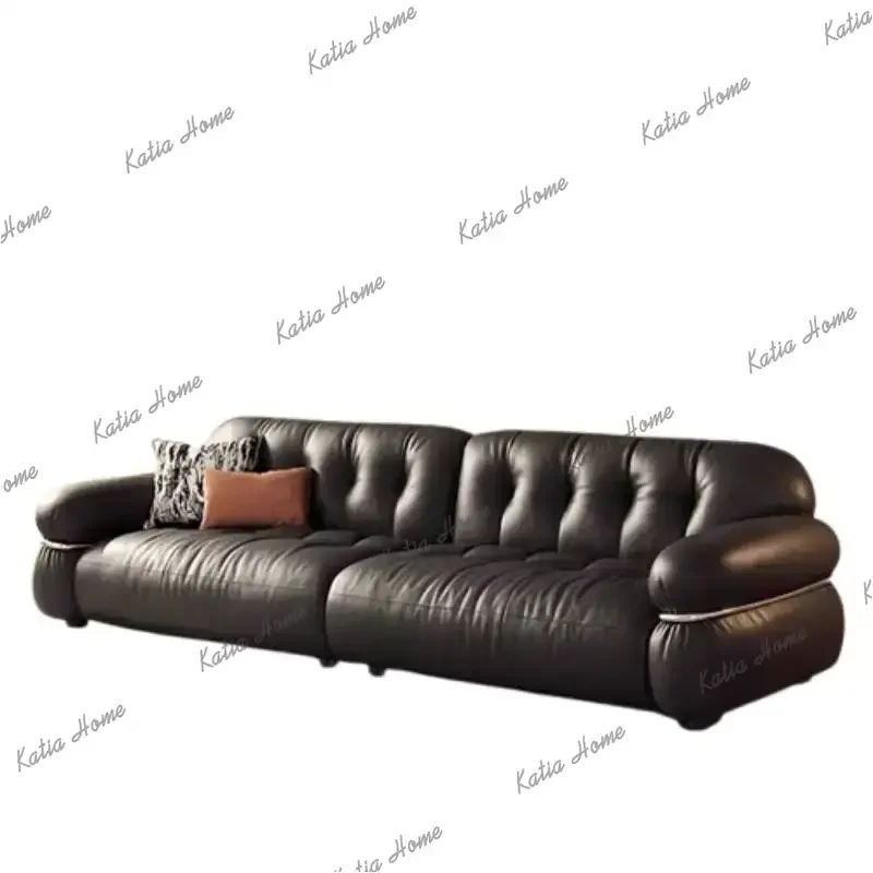 Factory Direct Minimalist Living Room Sofas Aesthetic Black Apartments Luxury Living Room Sofas Lazy Floor Divano Soggiorno Home
