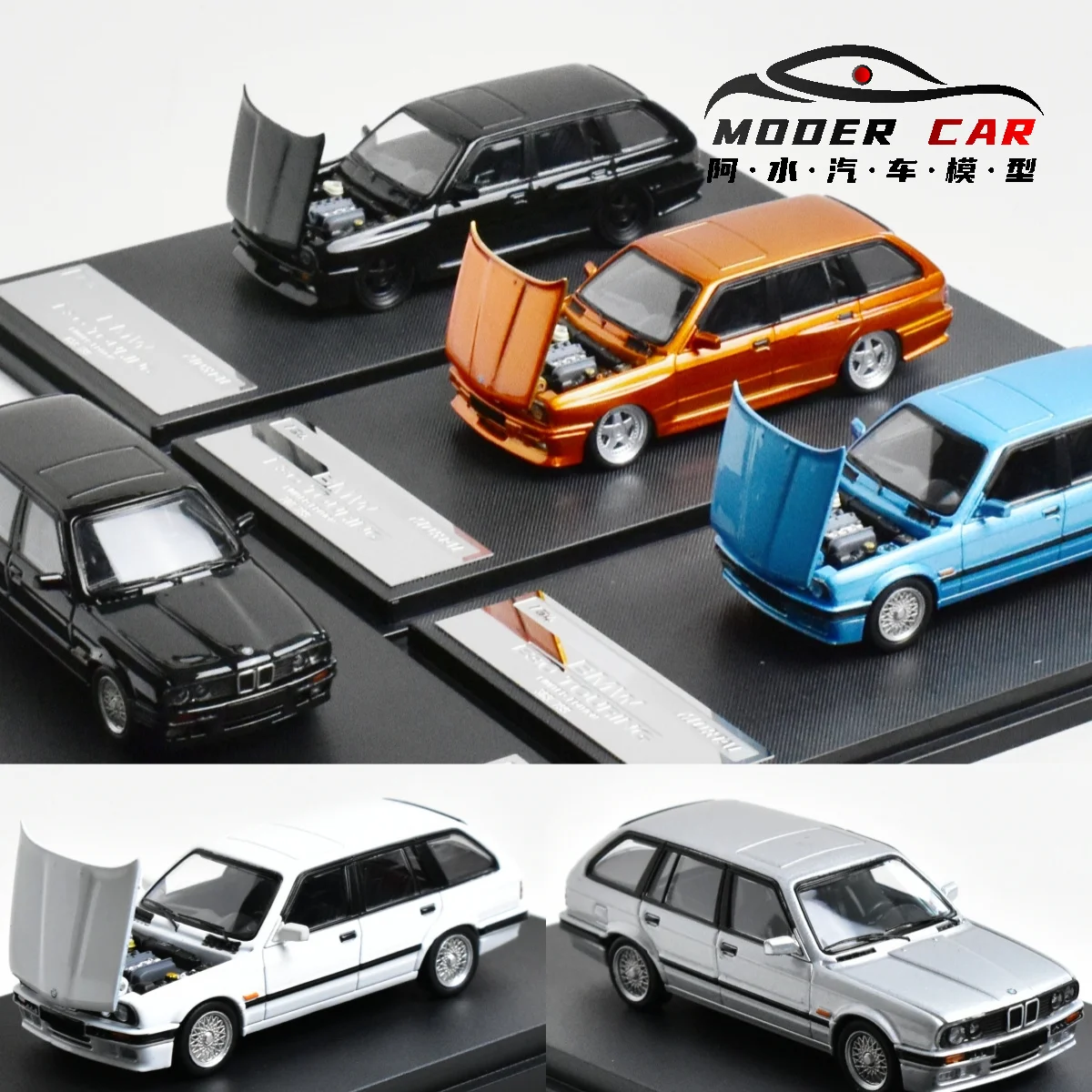 

Литая под давлением модель автомобиля Mortal 1:64 E30