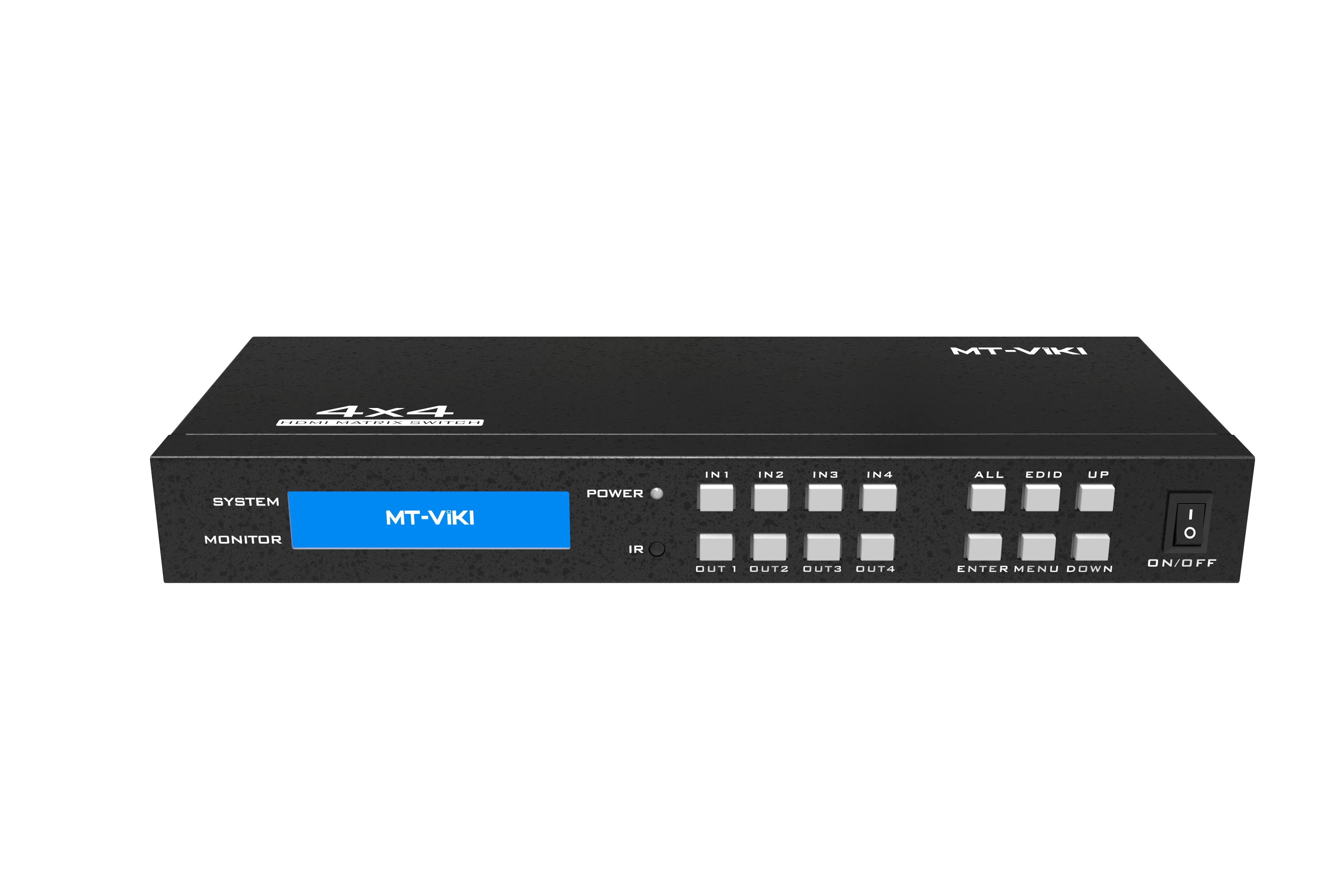 4K Video HDMI Matrix Switcher 4x4, MT-VIKI Audio Videoapparatuur 4 in 4 uit EDID 4K 60Hz HDMI Matrix