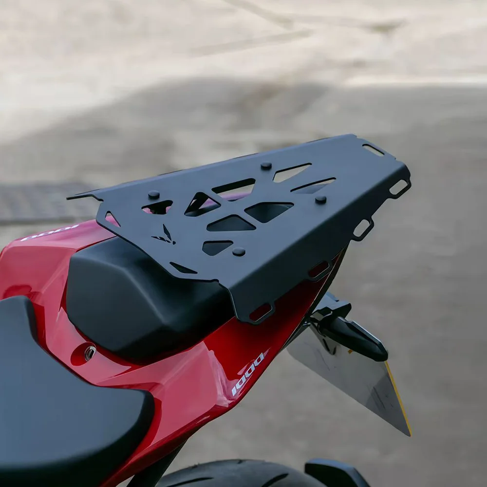 Motorcycle Rear Luggage Rack Detachable Cargo Saddlebag Holder For Honda CB1000 Hornet SP (2025-2026)