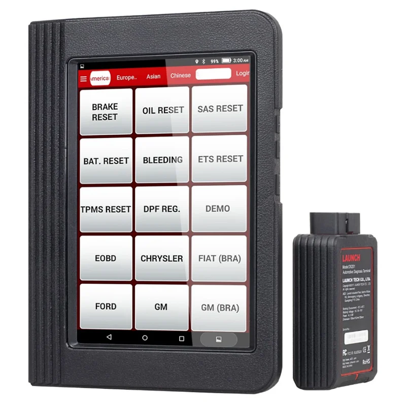 L- X431 V 8 L-enovo Tablet PC Diagnostic Scanner OBD2 Scan Tool With ECU Coding Full System Free Car Diagnostic Test